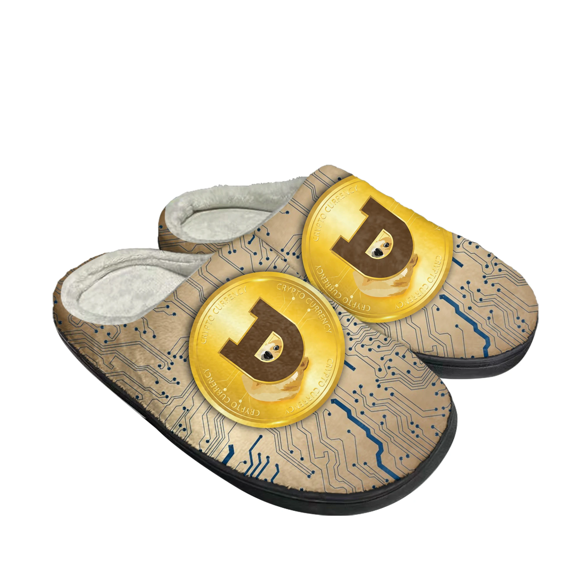 Men Shoes For Winter - Dogecoin Crypto Currency Dog Coin Home