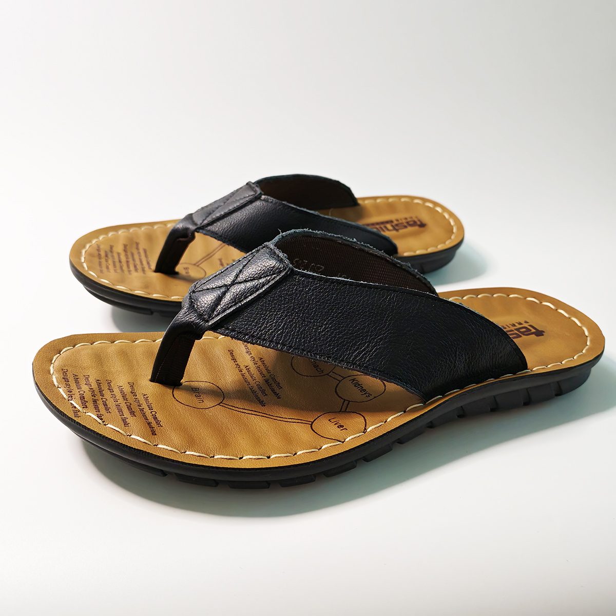 Flip Flop Beach Men - Summer Shoes Men Slippers Genuine Leather