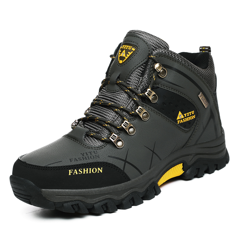 Men'S Shoes For Work - Brand Men Winter Snow Boots Waterproof