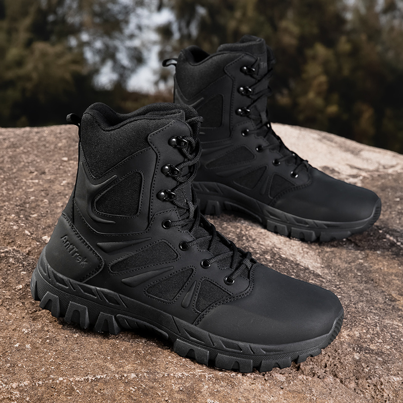 Men Army Boots Waterproof Safe - Men'S Shoes For Work recension och pris