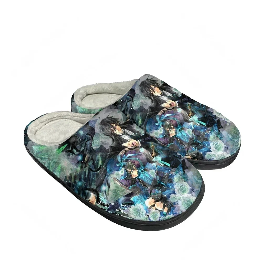 Cartoon Fashion Cotton Custom  - Men Shoes Black recension och pris