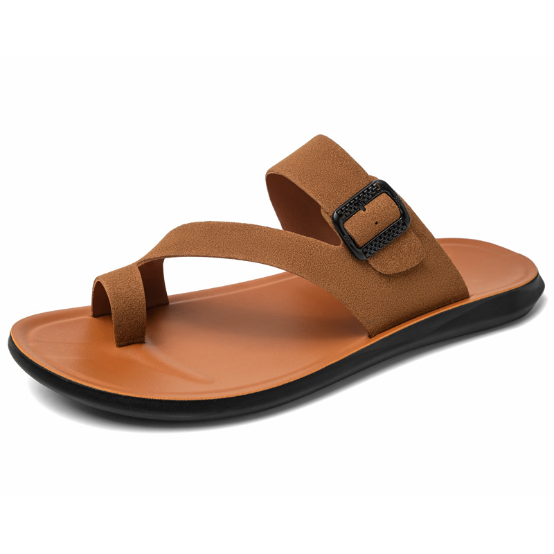 2026 New Summer Handmade Leath - Flip Flop Beach Men recension och pris