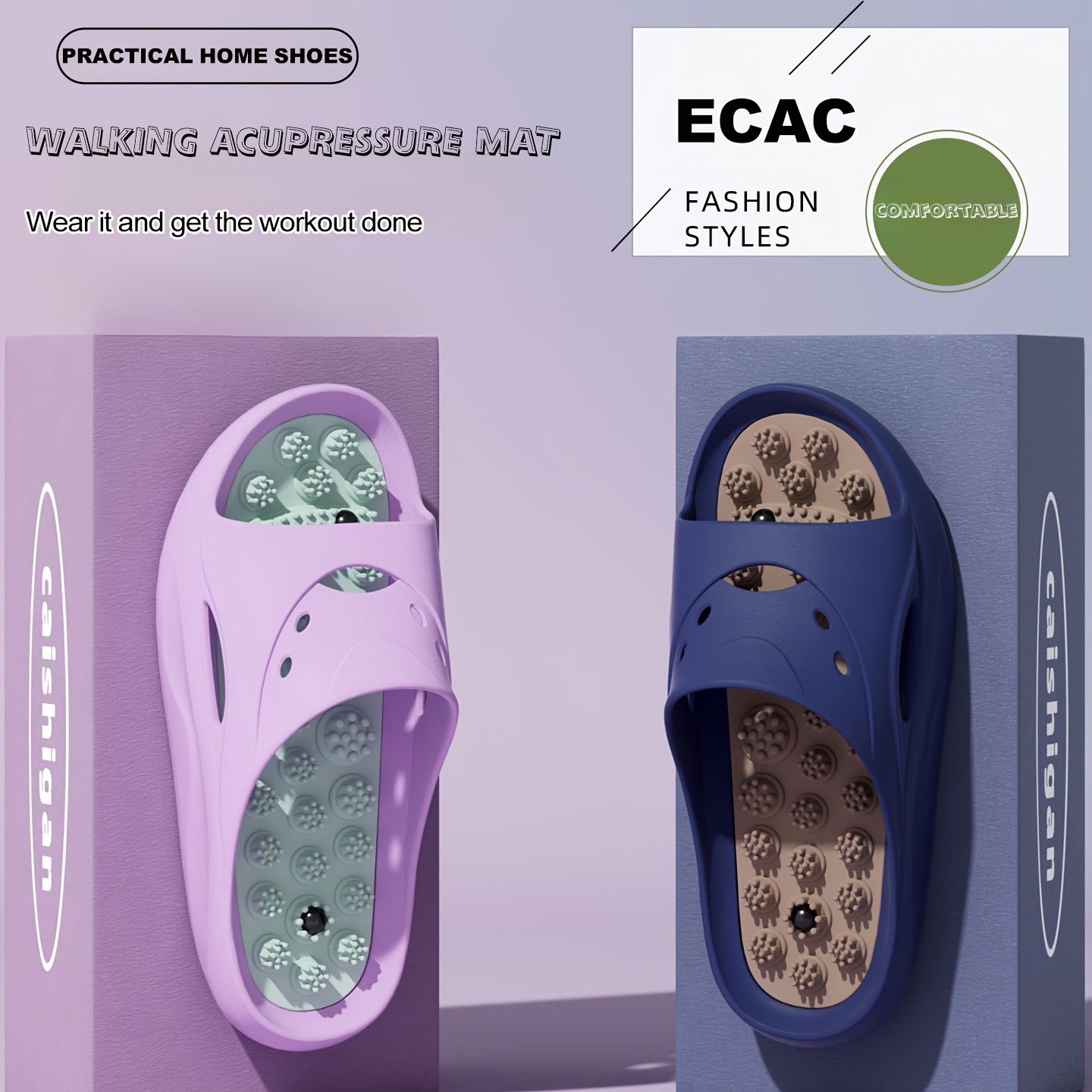 Women Men EVA Massage Slippers - Men Shoes On Sale recension och pris