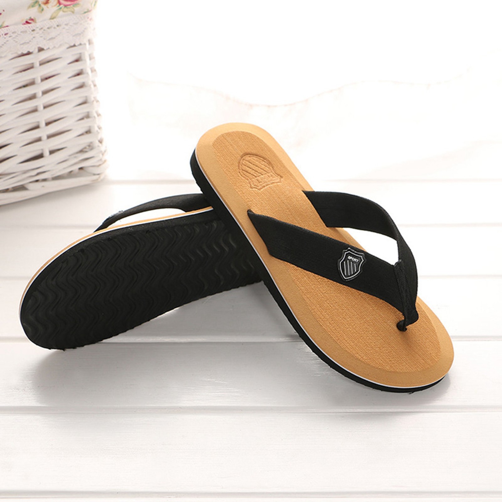 Men'S Flip Flops Simple Men'S  - Flip Flop Beach Men recension och pris