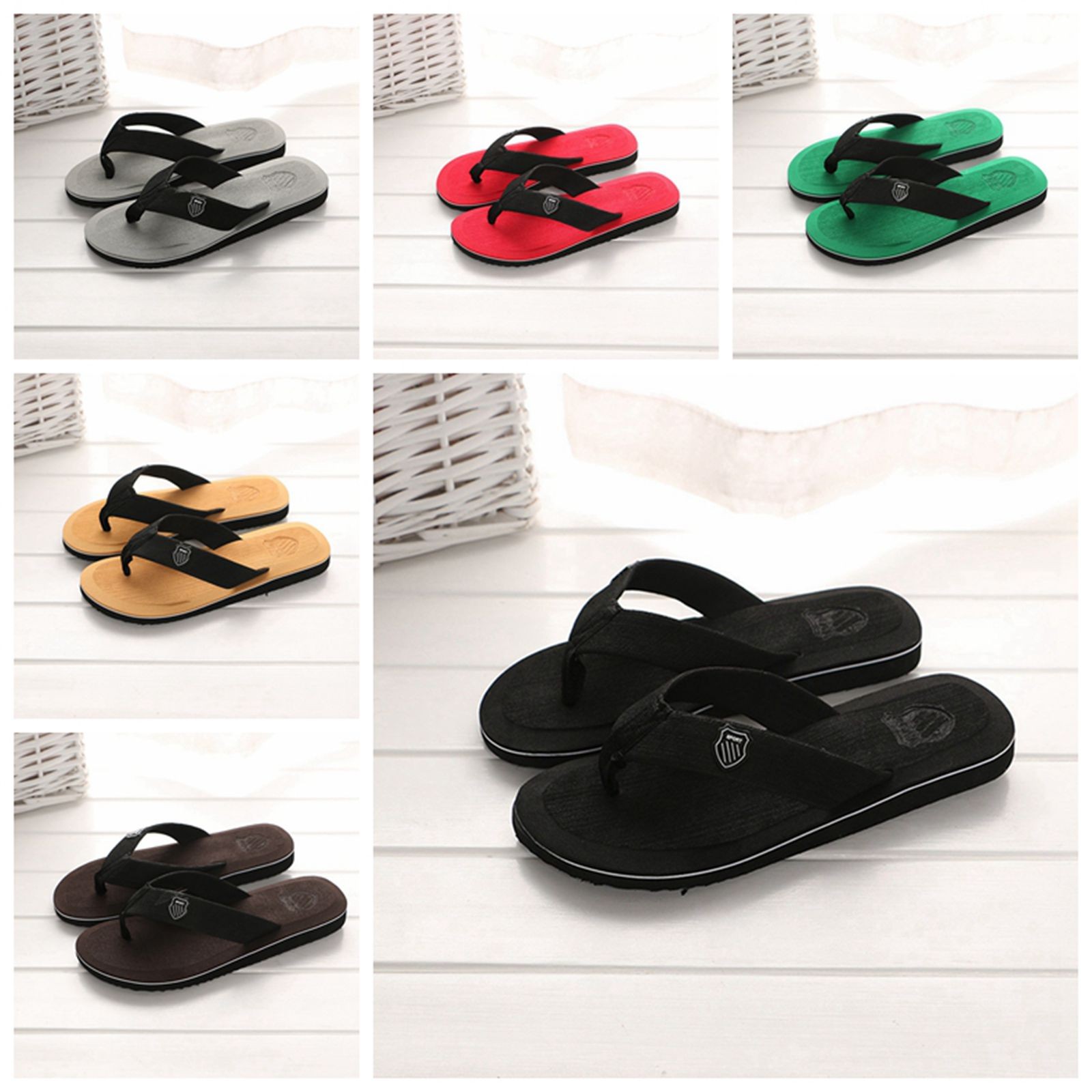 Men'S Flip Flops Simple Men'S  - Flip Flop Beach Men recension och pris