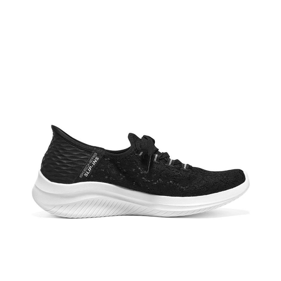 Skechers Slip Ins Walking Shoe - Men Shoes Black recension och pris