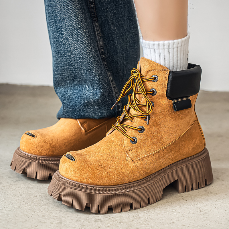 Classic High Top Boots Outdoor - Men'S Shoes No Laces recension och pris