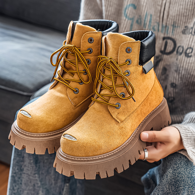 Classic High Top Boots Outdoor - Men'S Shoes No Laces recension och pris