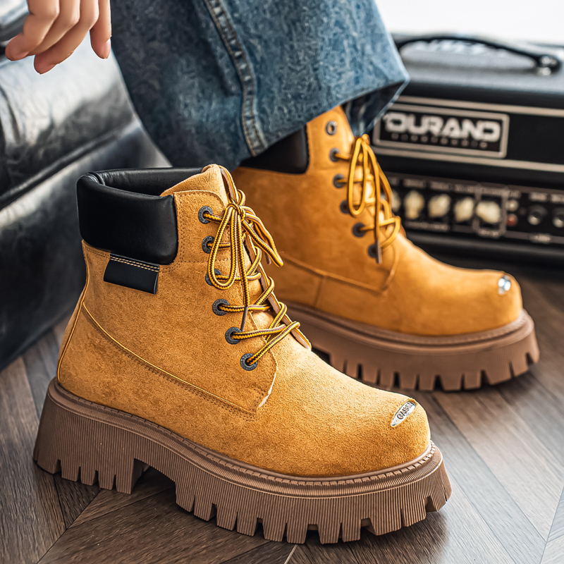 Classic High Top Boots Outdoor - Men'S Shoes No Laces recension och pris