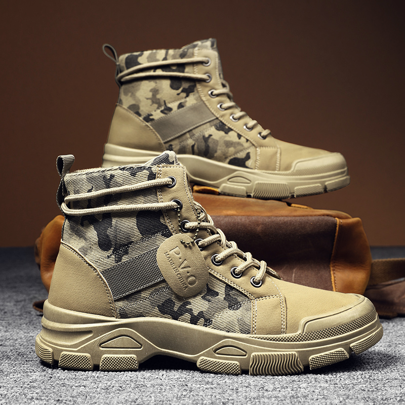 High-Top Boots for Men Autumn  - Men'S Shoes Dress Casual recension och pris