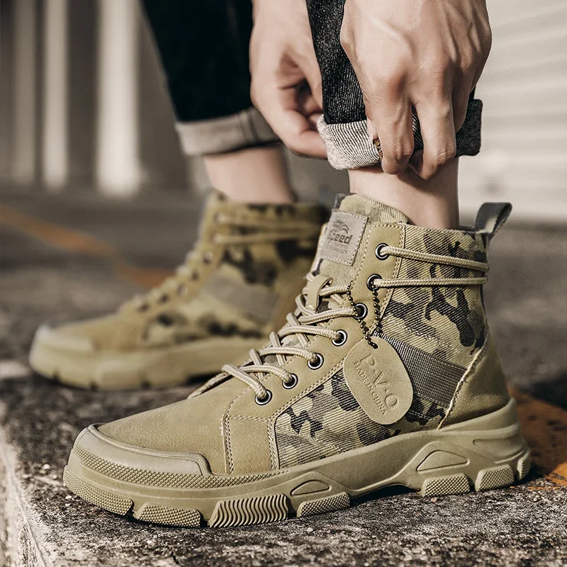 High-Top Boots for Men Autumn  - Men'S Shoes Dress Casual recension och pris