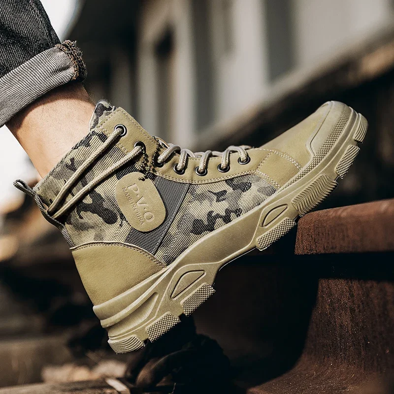 High-Top Boots for Men Autumn  - Men'S Shoes Dress Casual recension och pris
