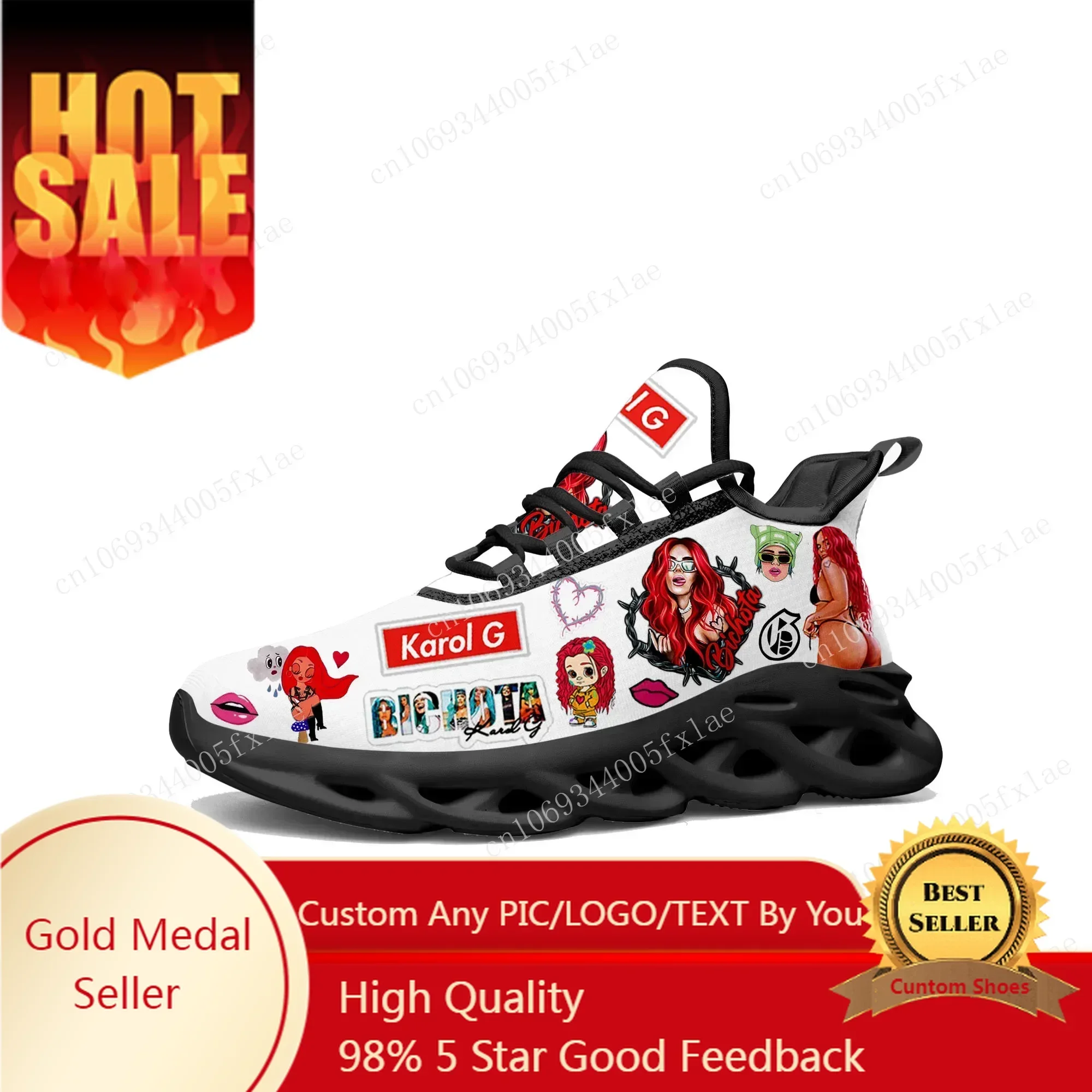 Karol G Bichota Flats Sneakers - Men Shoes Black recension och pris