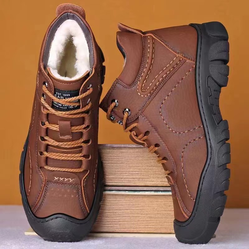 Men's Boots Lace Up Ankle Boot - Men'S Shoes Dress Casual recension och pris