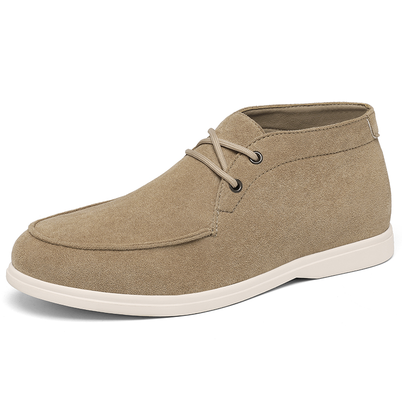 Classic British Style Suede Le - Men'S Shoes No Laces recension och pris