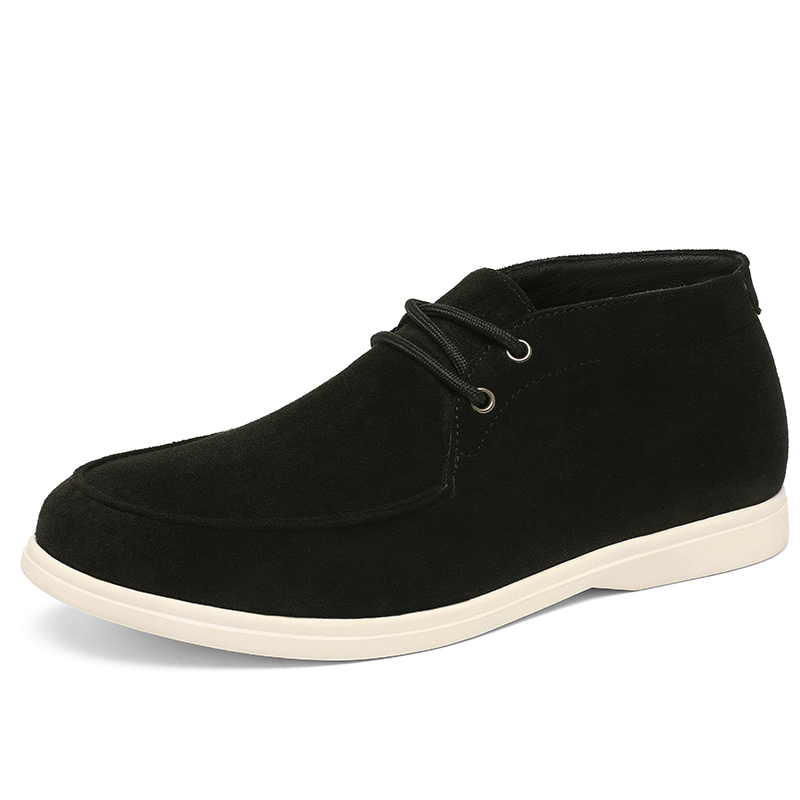 Classic British Style Suede Le - Men'S Shoes No Laces recension och pris