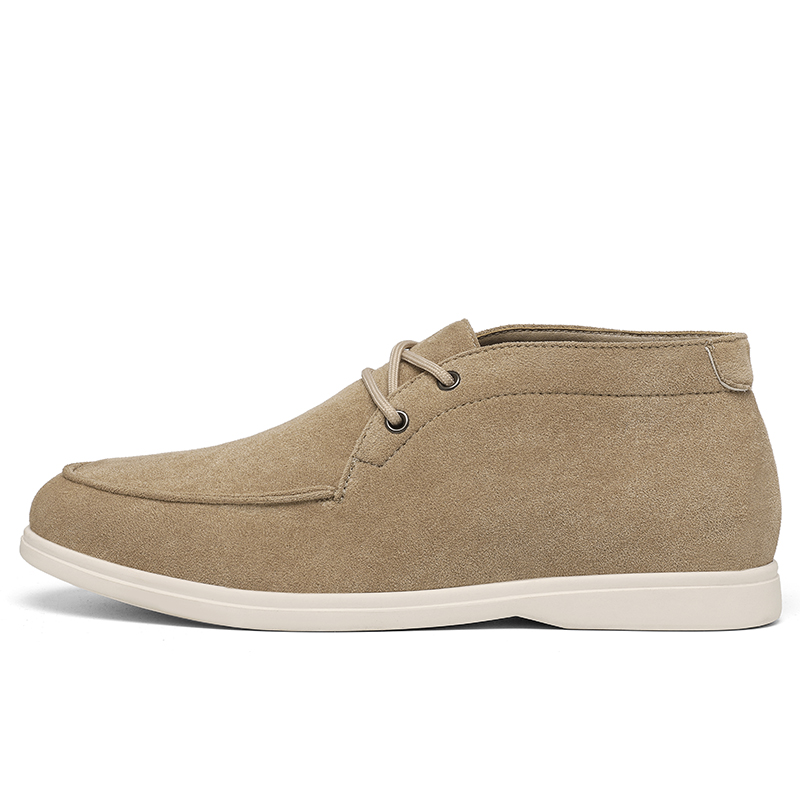 Classic British Style Suede Le - Men'S Shoes No Laces recension och pris