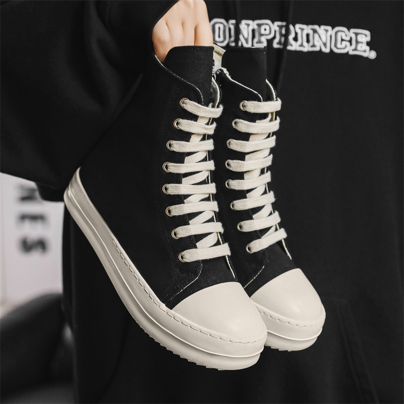 Popular Men's Sneakers Men's C - Canvas Sneaker High recension och pris
