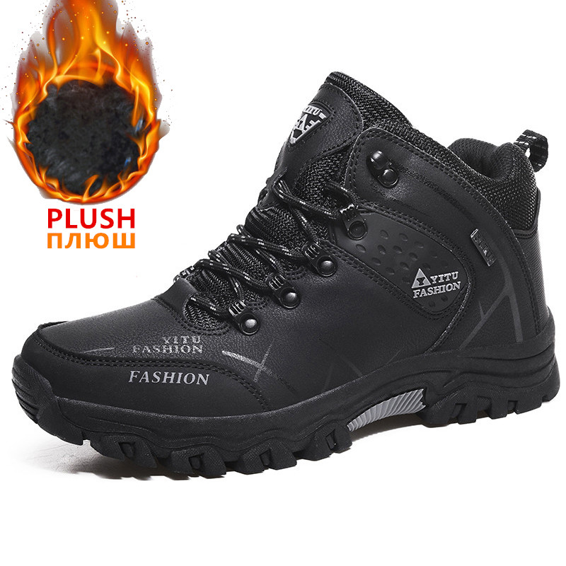 Brand Men Winter Snow Boots Wa - Men'S Shoes For Work recension och pris