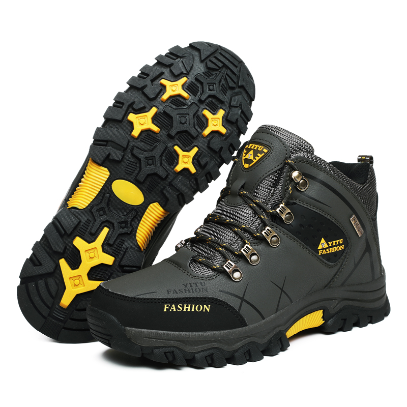 Brand Men Winter Snow Boots Wa - Men'S Shoes For Work recension och pris
