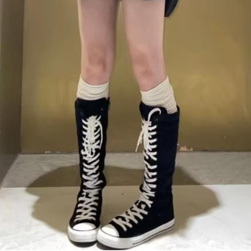 2026 Boots Women Sneakers Canv - Canvas Sneaker High recension och pris