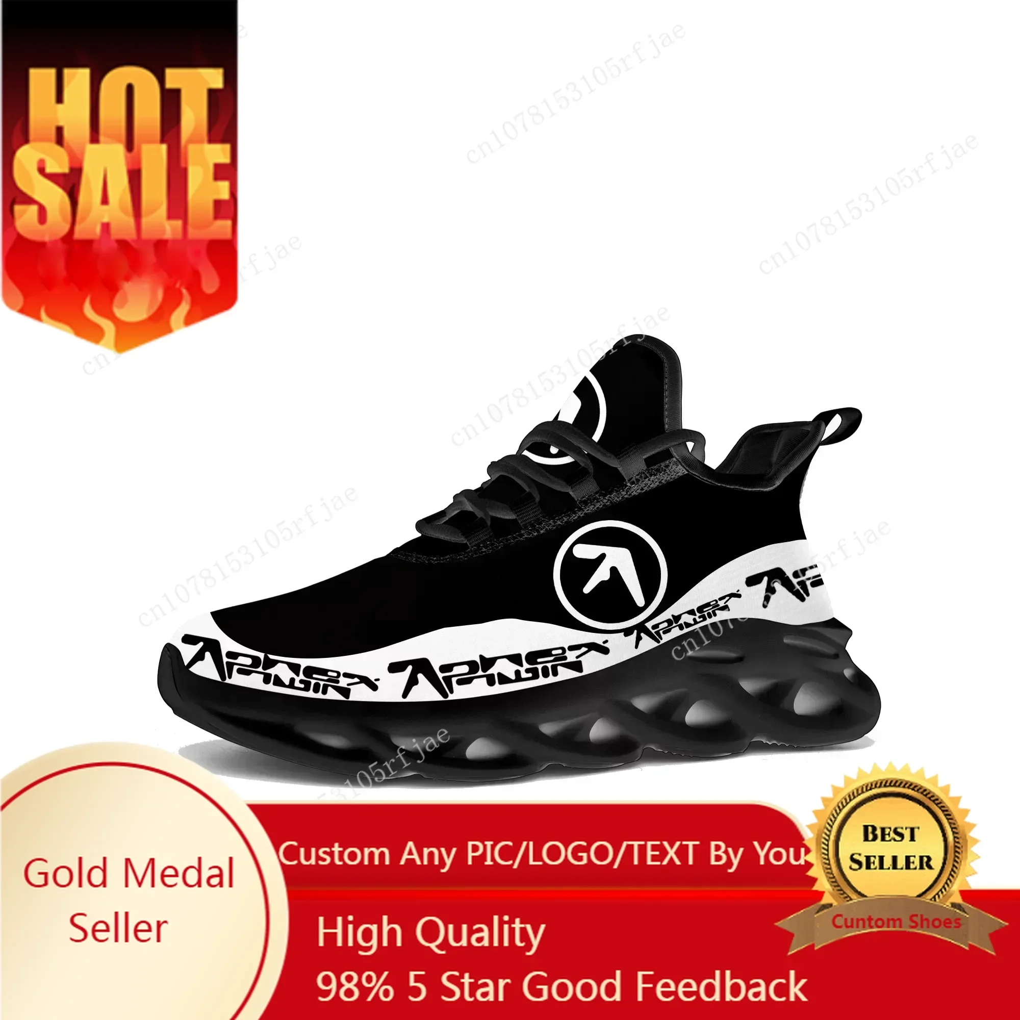 Aphex Twin Flats Sneakers Mens - Men Shoes Black recension och pris