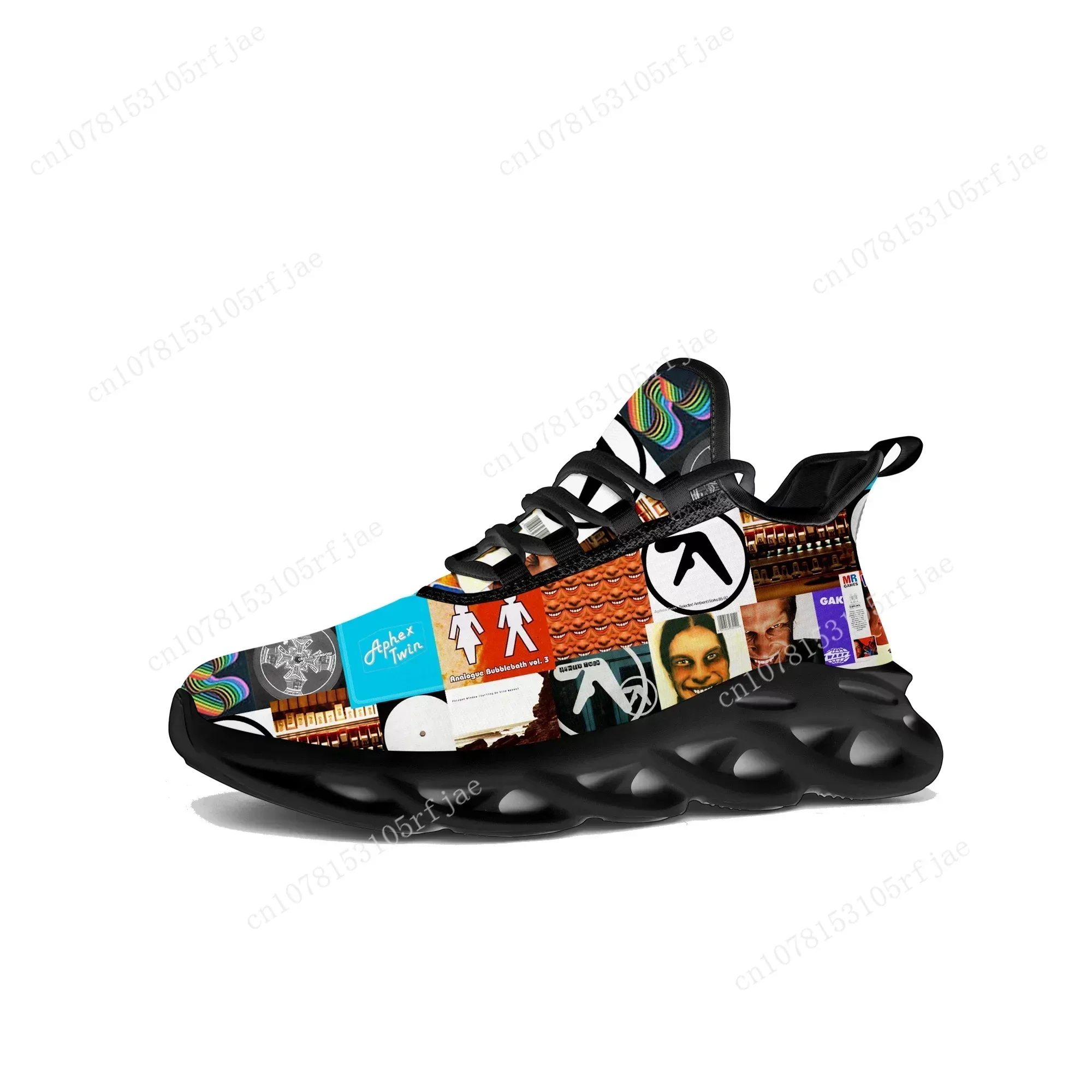 Aphex Twin Flats Sneakers Mens - Men Shoes Black recension och pris
