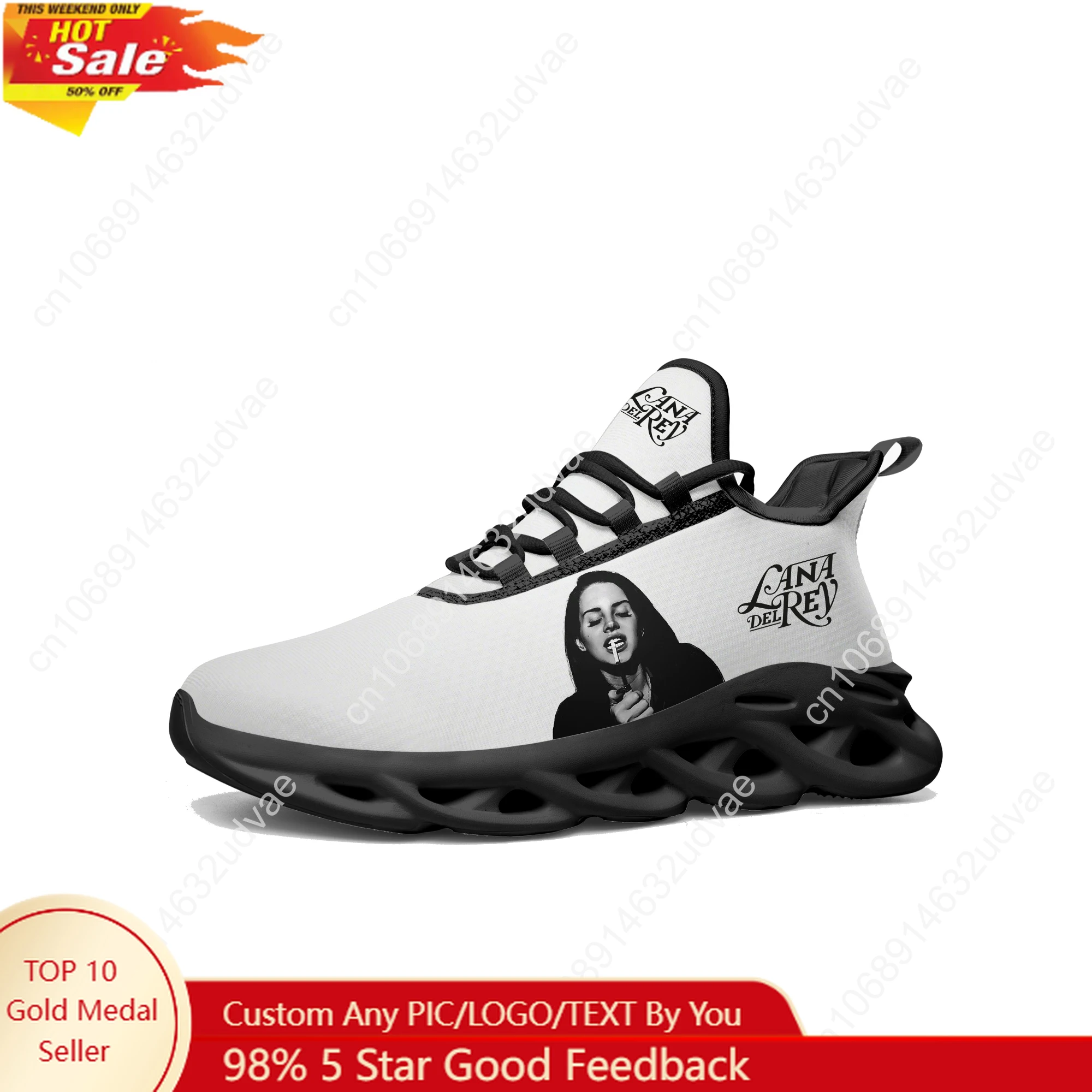 Lana Del Rey Singer Sports Sne - Men Shoes Black recension och pris
