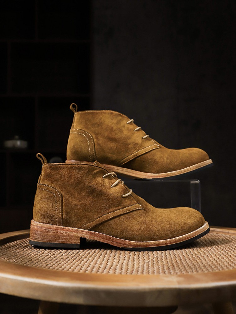 Fashion Versatile Male Lace-Up - Men'S Shoes For Work recension och pris