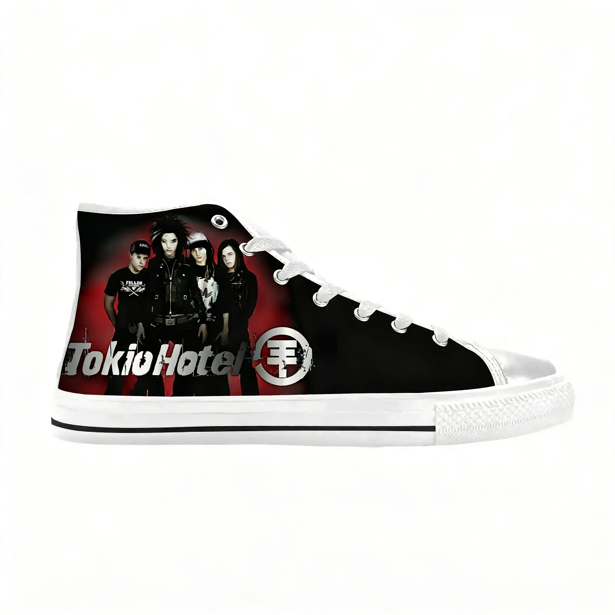 Hotel Rock Band Music Singer C - Canvas Sneaker High recension och pris