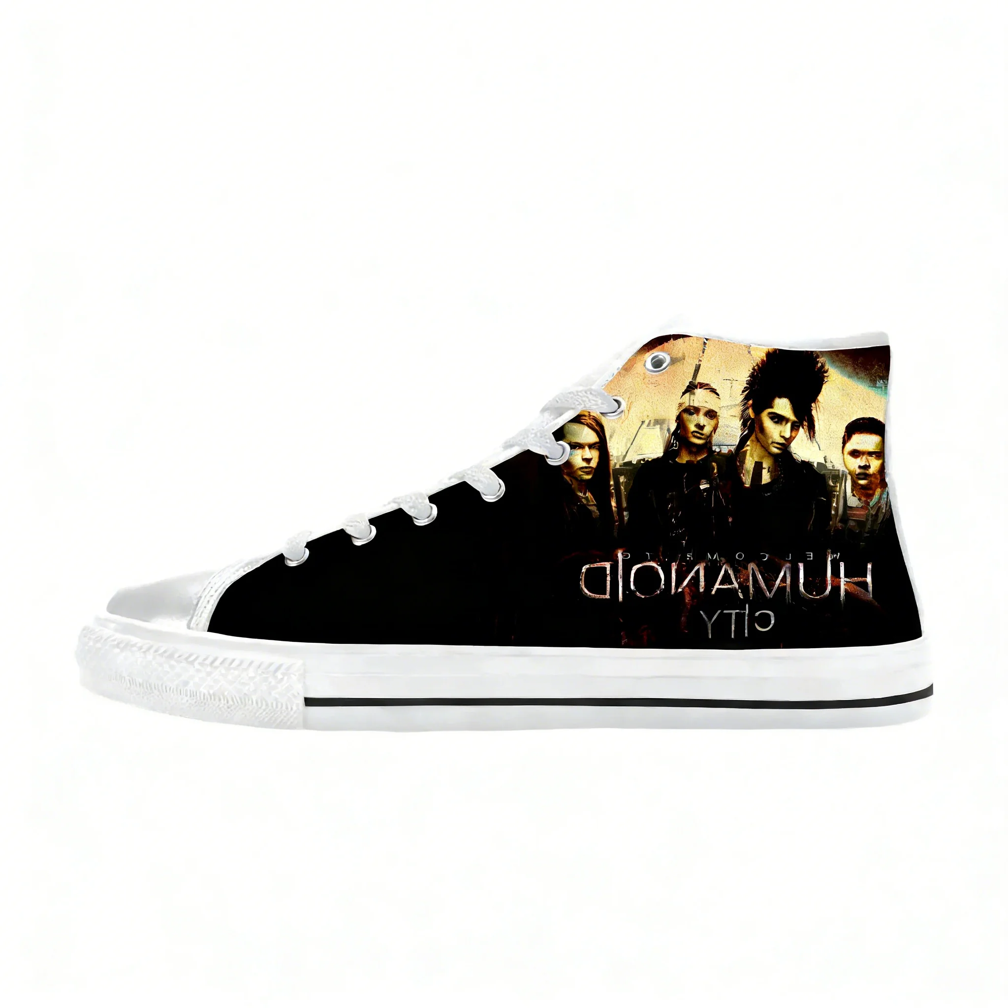 Hotel Rock Band Music Singer C - Canvas Sneaker High recension och pris